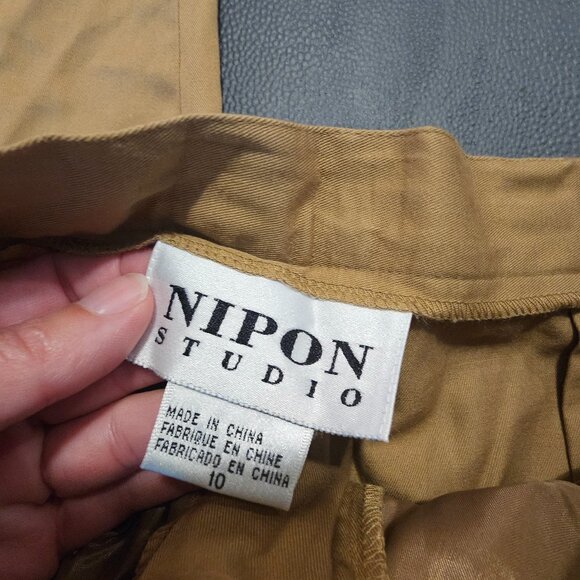 Nipon Studio Beige Pants - Picture 5 of 6
